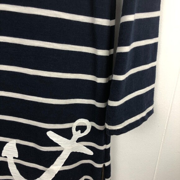 J. Crew Womens Nautical Preppy Stripped Dress X-Small - Picture 9 of 13